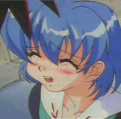 Again I fail to edit out Saji's blade-hair. Again I fail to care.