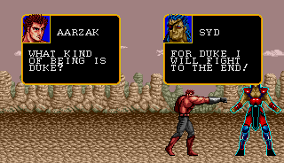 Uh... Syd, you may wanna check that life bar...