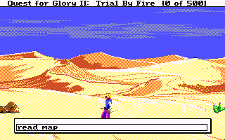 A map of this desert would most likely take up all the space on anyone's hard drive.